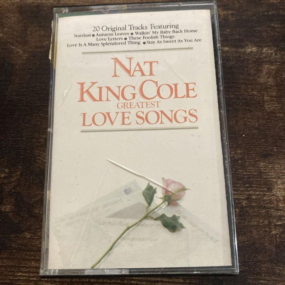 "Nat King Cole 20 Greatest Love Songs" by the artist Nat King Cole Cassette